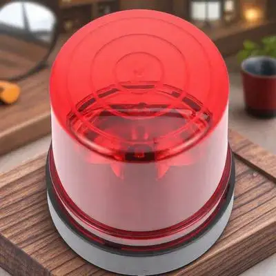

LED Warning Lamp Firefighter Rotating Flashing Red Emergency Light Role Play Alert Lamp Creative Gift Durable Waterproof