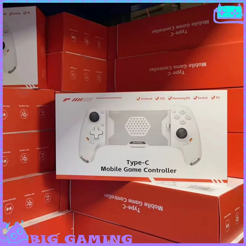 Gamwing Aobing Max Max+ Hall Joystick Type-C Android Ios Steam Switch Multi Platform Simulator Game Accessories Genshin Impact