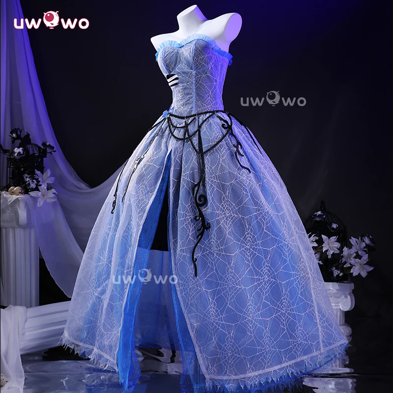 

UWOWO Collab Series: Anime Ghostt Bride Doll Gown Victoria Everglot Cosplay Costume S-3XL Halloween Costume