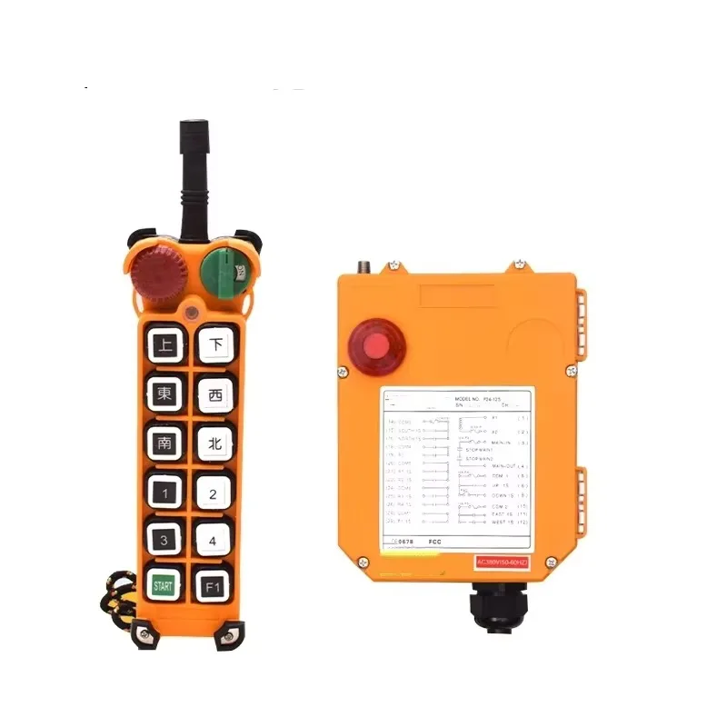 F24-12D Industrial Wireless Smart Controller New Nylon Waterproof Remote for Bridge Crane