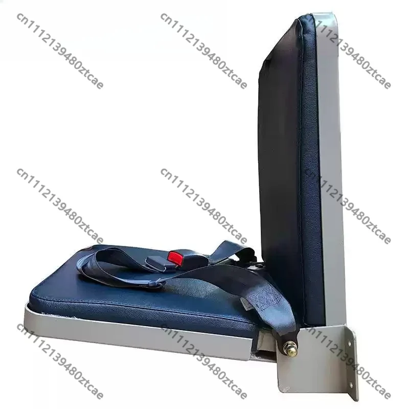 Vehicle Folding Seat With Automatic Rebound Function Slide Rail Mounted Passenger Seat For Camper Van Conversion Accessory