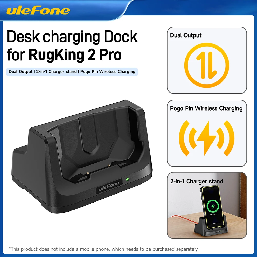 dock-di-ricarica-da-scrivania-ulefone-armor-per-rugking-2-pro-ricarica-wireless-pogo-pin-supporto-per-caricabatterie-2-in-1-a-doppia-uscita