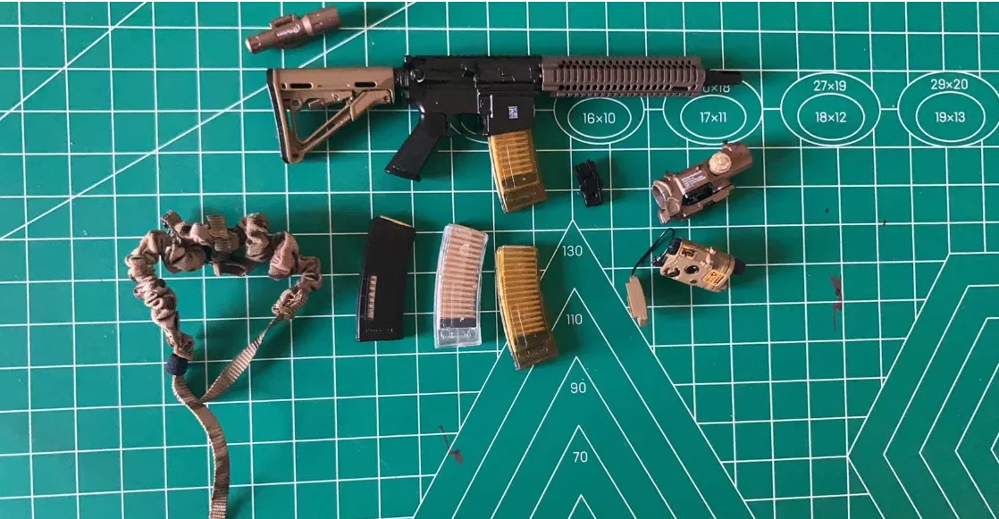 

1/6 Soldier MK18 Set Model for 12 '' M042 US Army Special Forces