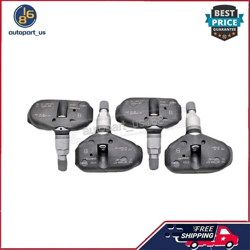 4 Stuks Tpms Bandenspanningsmonitor Sensor 315Mhz 06421-s 3V-A04 06421s3va04 Voor Acura Mdx Rl Tl Honda Odyssey Pilot Ridgeline