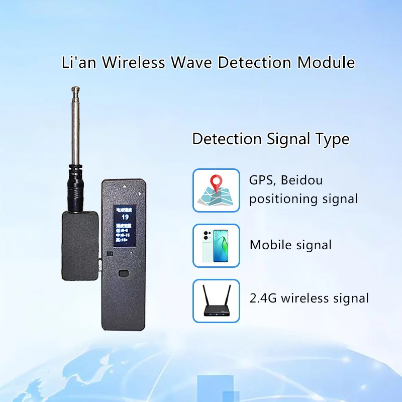 Li'an módulo de detección de ondas inalámbricas, Anti radiación electromagnética, búsqueda GPS