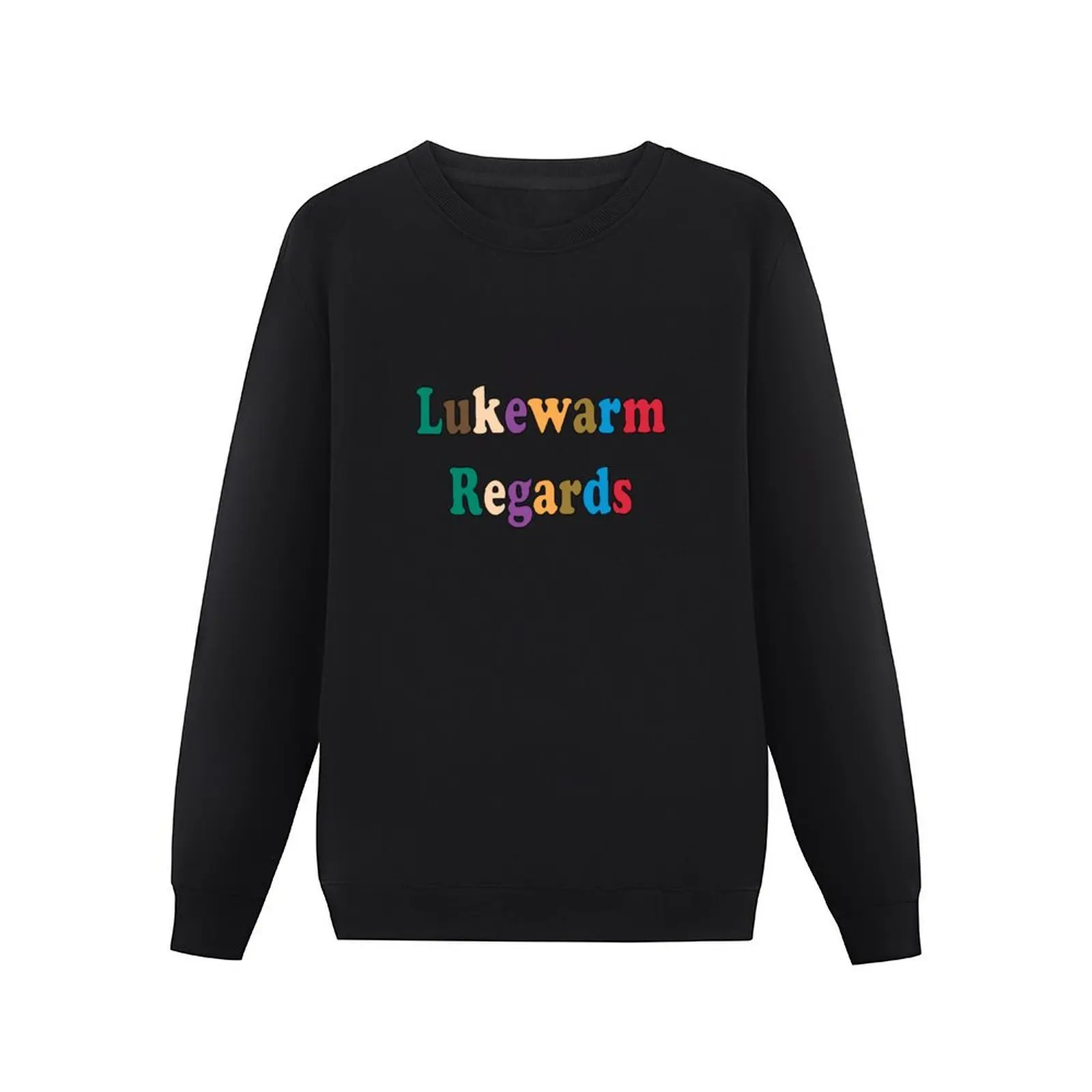 Lukewarm Regards! Pullover Hoodie korean clothes autumn jacket men men clothing clothes for men hooded sweatshirt