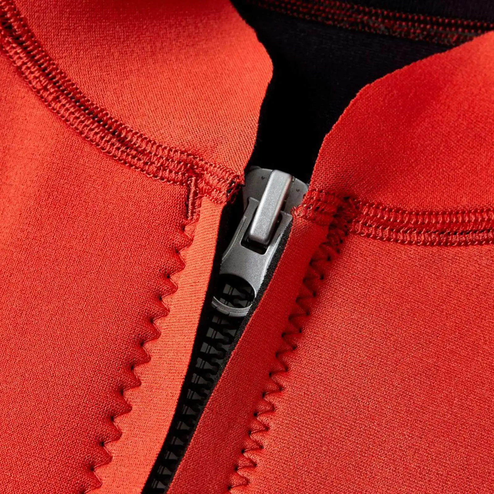 Mantel Renang Wanita 2Mm Pakaian Selam Neoprene Atasan Kerah Berdiri Lengan Panjang Jaket Termal Selancar untuk Berenang Pantai Menyelam Snorkeling