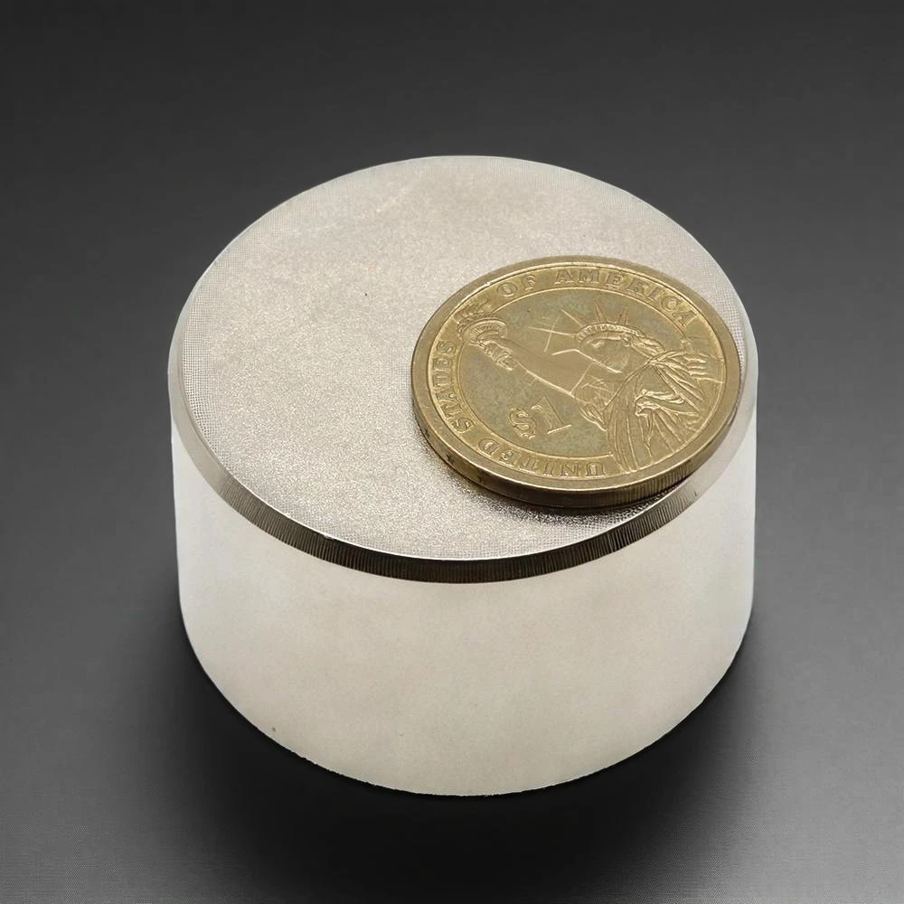 Imán súper fuerte 50X30 N35 imán magnético redondo de neodimio NdFeB imanes de disco potentes imanes de refrigerador