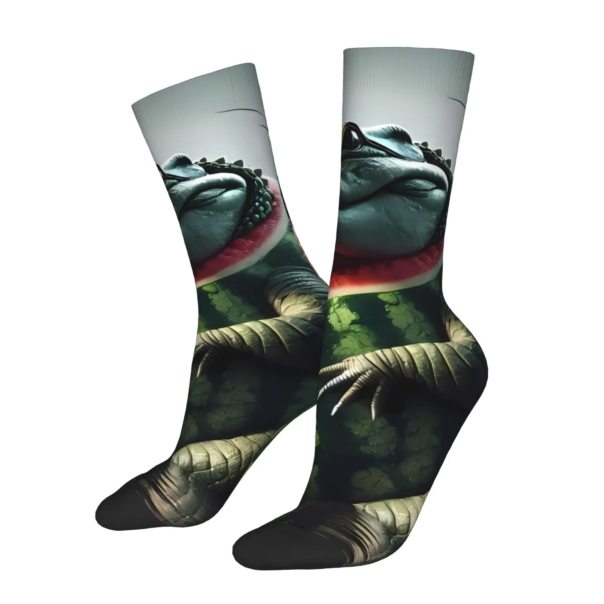 

Итальянские мужские носки Brainrot, круглые удобные чулки для езды на велосипеде, повседневная одежда