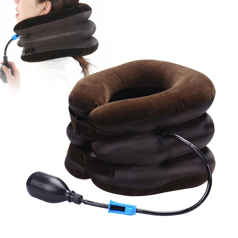 

Air Neck Retractor Soft Neck Neck Collar Pillow Pain Pressure Relief Pain Neck Stretcher Inflatable Device Fixing Head Soft