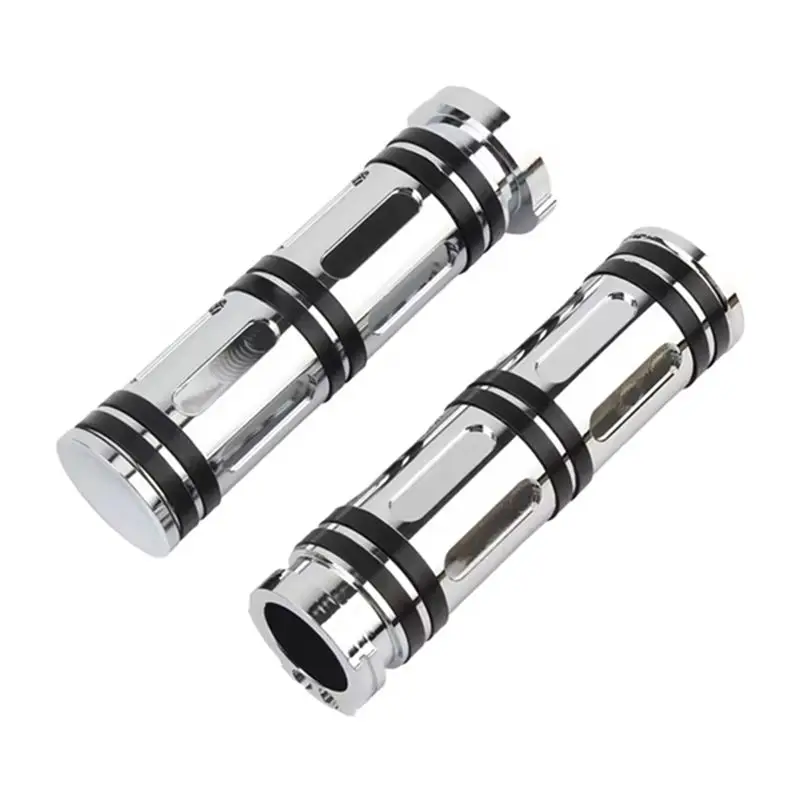 

Universal Motorcycle Handlebar Grips CNC Hand For Sportster 883 1200 Iron XL VRSC Touring Road Glide-N29R