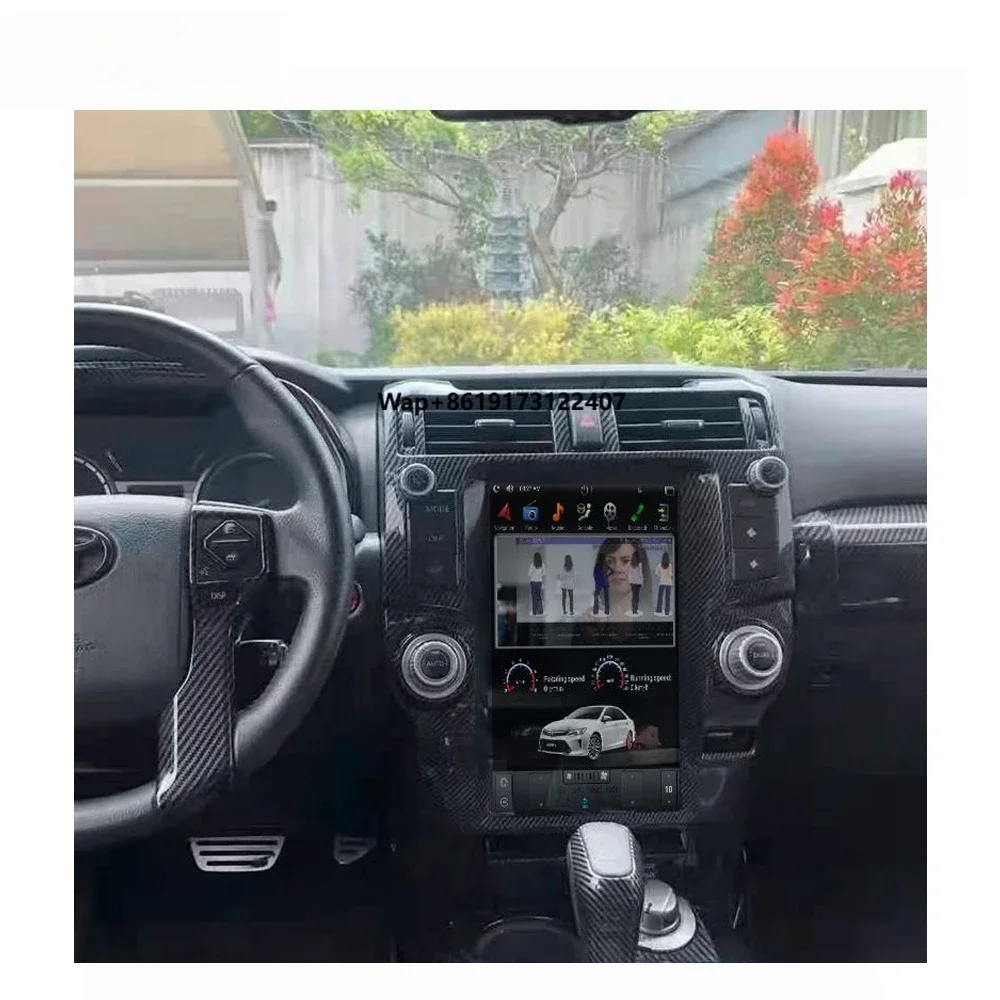 Style for 4Runner 13.6 Inch Multifunctional Navigation Car Audio Supports 360 Carplay Android 10 Car Radio 10-23