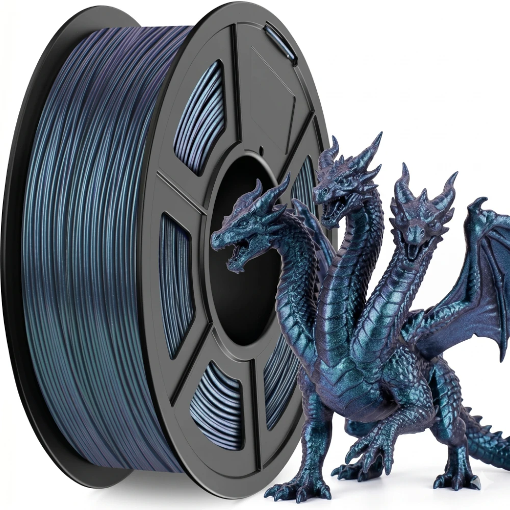 Magic Rapid 1.75mm PLA 3D Printing Filament 250g Color Shift Shimmer High Speed Compatible with Most FDM 3D Printers