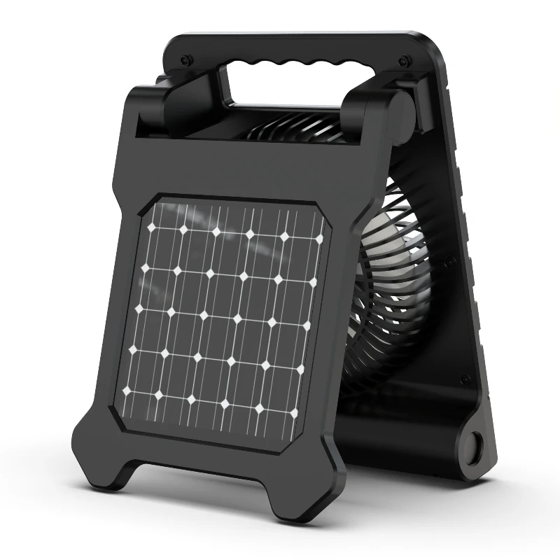 

Solar fan USB camping tent lithium battery power bank portable outdoor camping