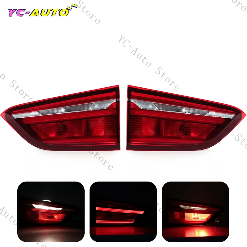 For BMW X1 2016-2019 LED Rear Tail Light Brake Warning Lamp Auto Part Taillight Assembly Car Accessorie 63217350697 63217350698