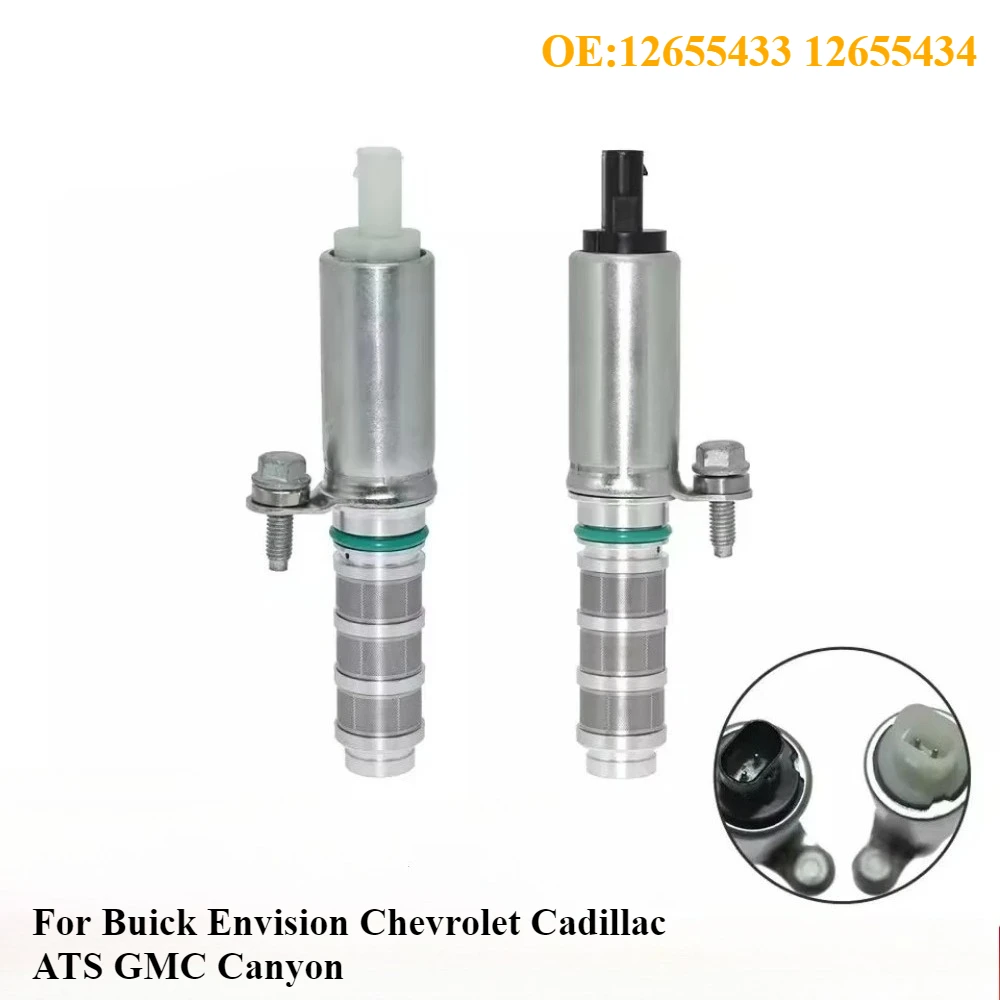 

12655433 12655434 NEW Intake & Exhaust Variable Valve Timing Solenoid VVT For Buick Envision Chevrolet Cadillac ATS GMC Canyon