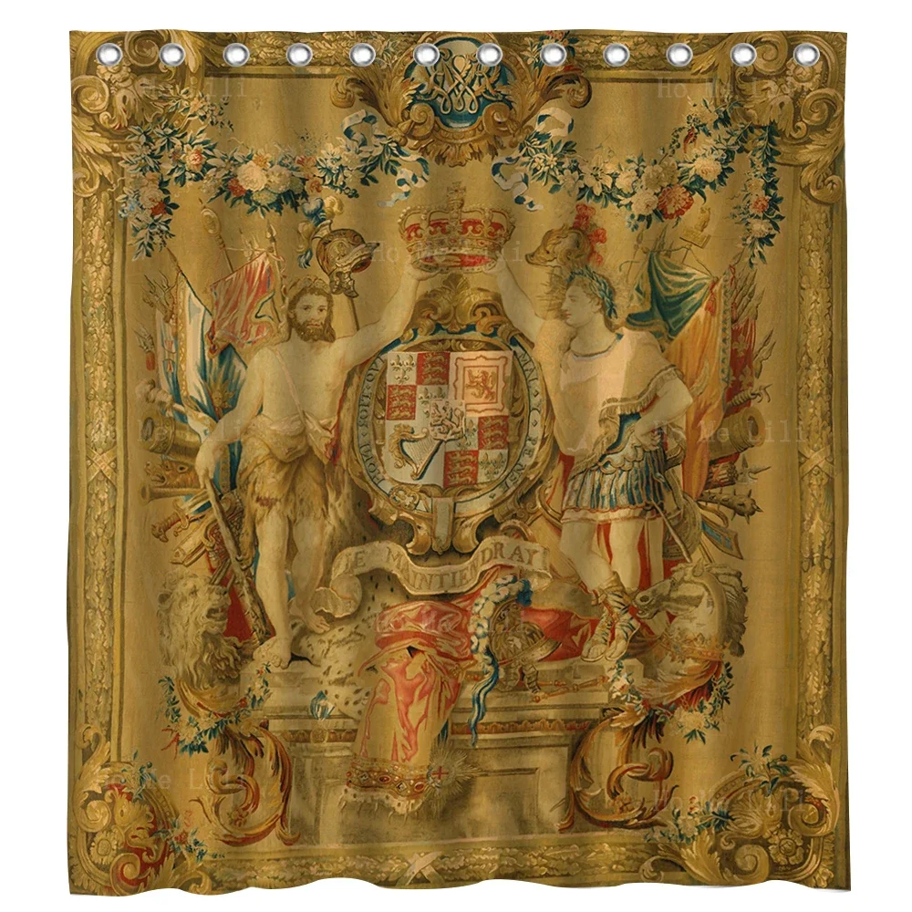 The Metropolitan Museum Of Art Heraldic Medieval Art Of William And Mary Decorate Shower Curtains For Family