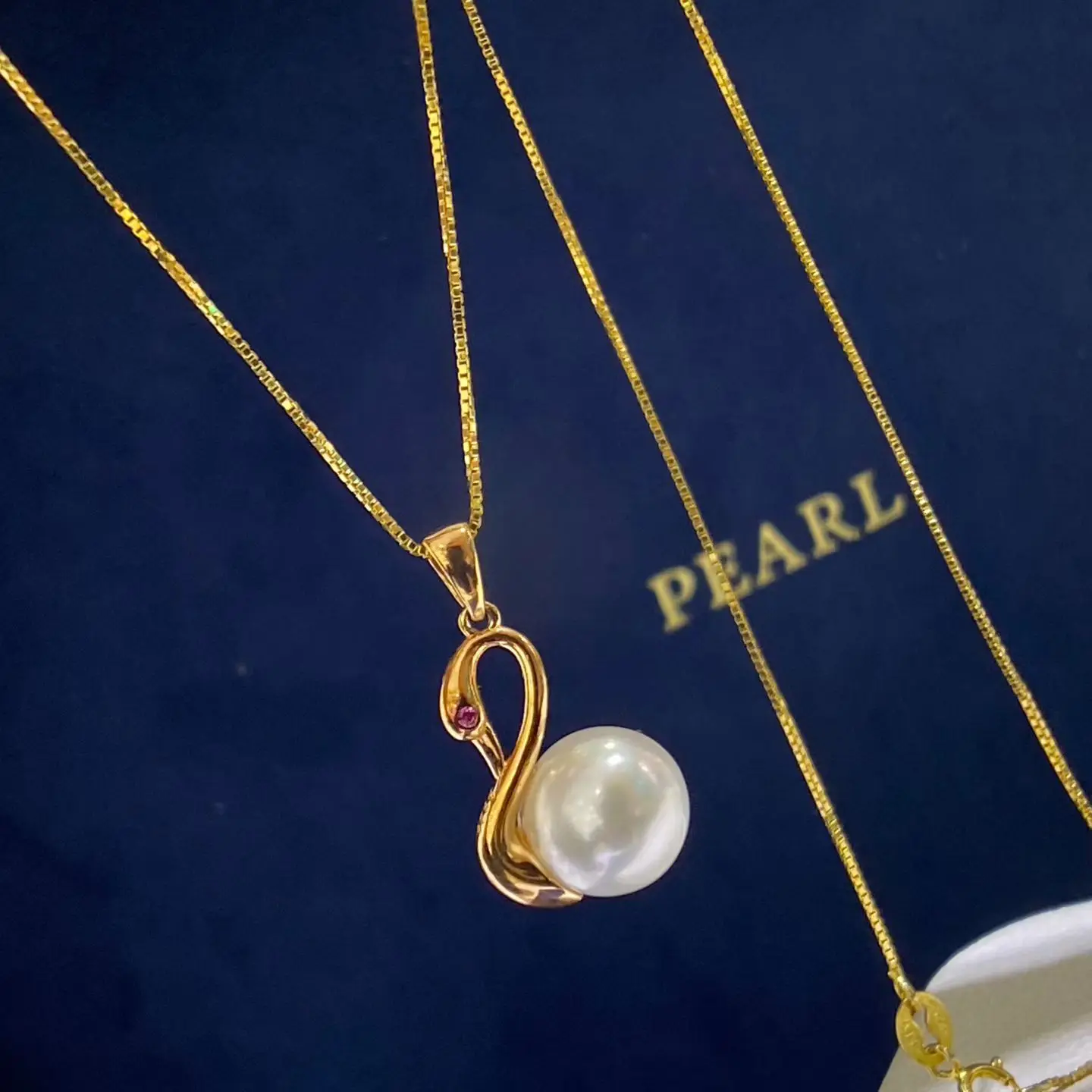 

Сертификат, серебро 925 пробы, ожерелье с натуральным жемчугом Goost, 9-10 м, Эдисон, зеркало, блеск, утка, кулон, цепочка, ожерелье, дизайнерские ювелирные изделия