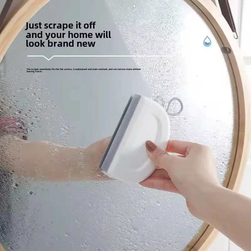 Glass Brush Mini Countertop Squeegee Small Squeegee Bathroom Glass Cleaning Wonder Silicone Cleaning Floor Squeegee,