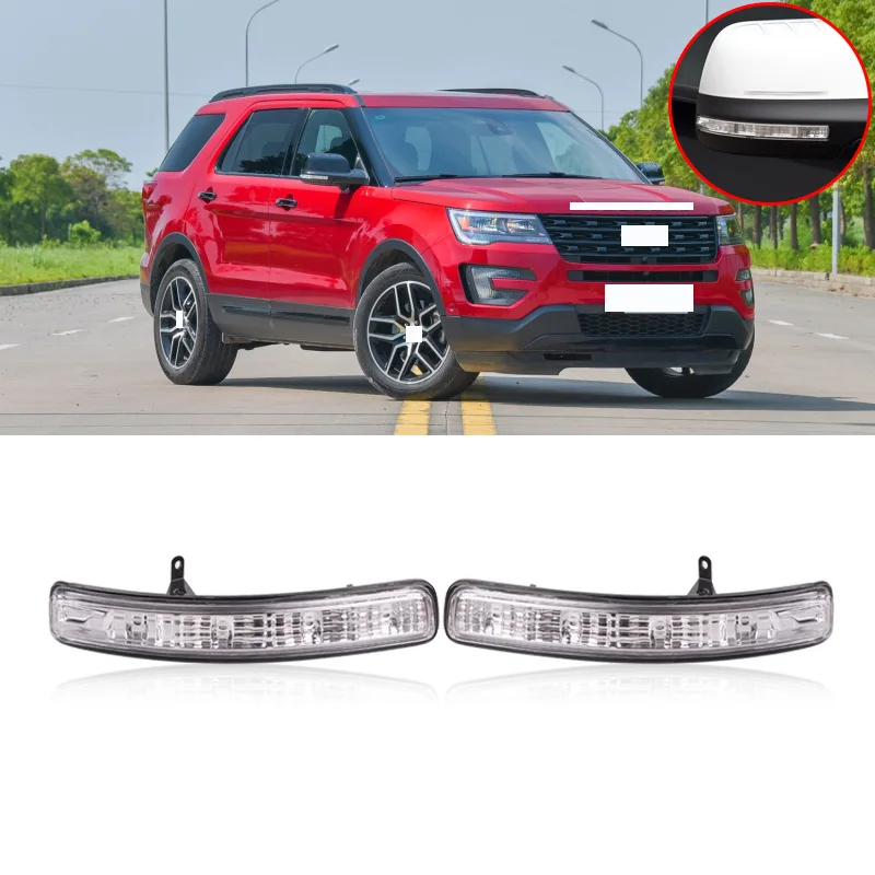 Kamshing For Ford Explorer Limited 2011 2012 2013 2014 2015 2016 2017 2018 Indicator Light Rear View Mirror Turn Signal Lamp