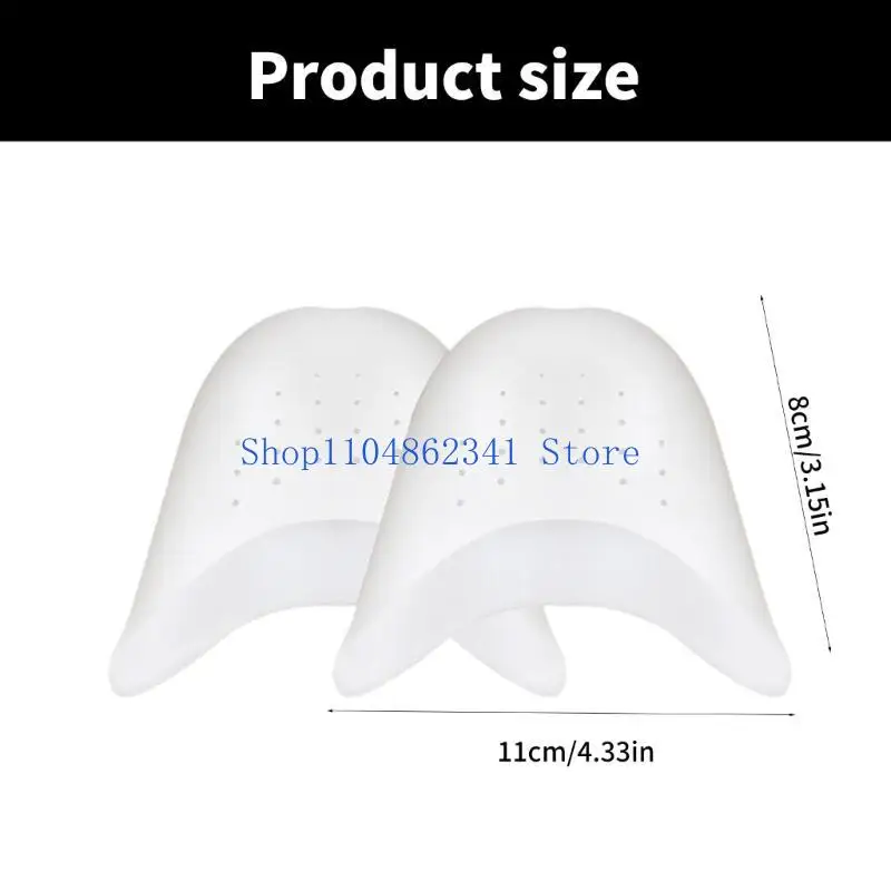 5asd – coussinets d'orteils danse Ballet, couvre-orteils en Silicone, chaussures à Pointe, talons hauts, protège-orteils