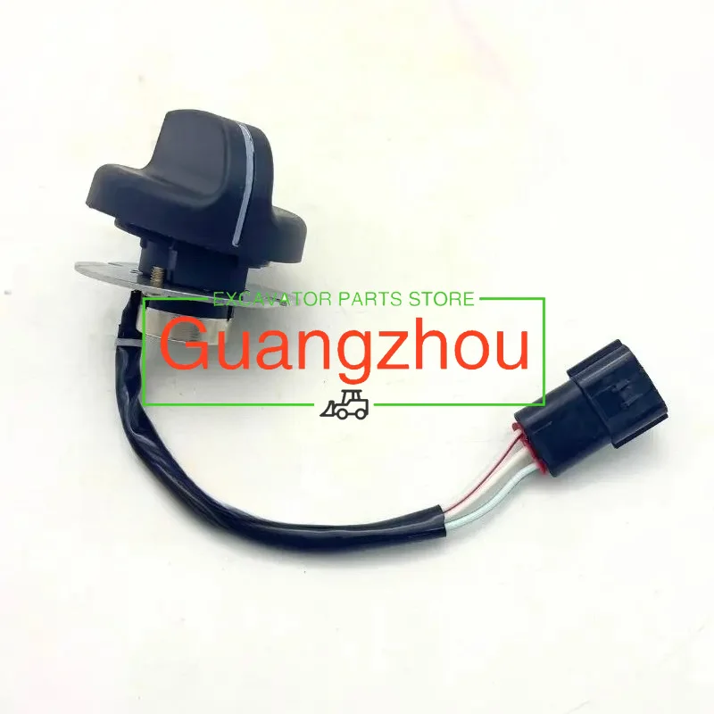 YN52S00030P1 Throttle Knob Switch SK200-8 SK210-8 SK250-8 for Kobelco Parts Excavator Accessories