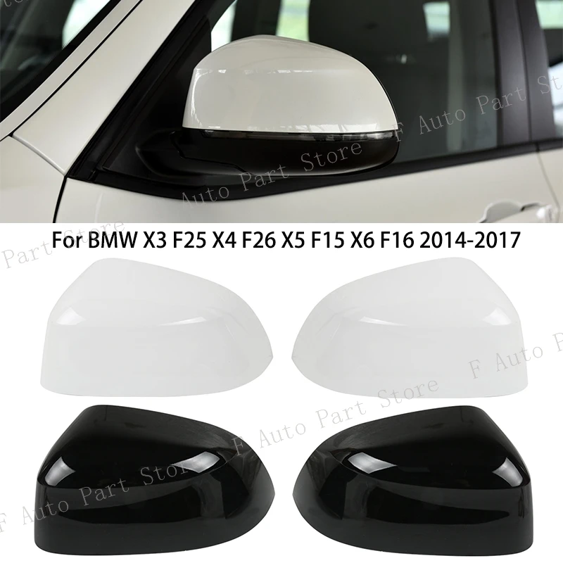 For BMW X3 F25 X4 F26 X5 F15 X6 F16 2014 2015 2016 2017 2018 Exterior Rearview Side Mirror Cover Cap Lid Shell