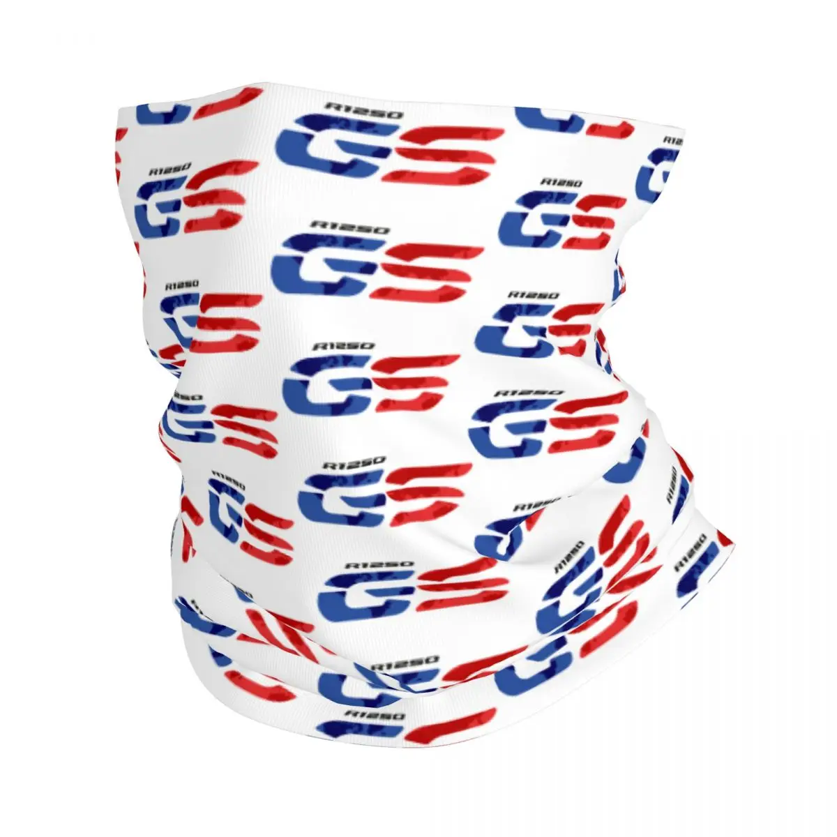 Custom GS Motorcycle Adventure Neck Gaiter Men Women UV Protection Winter Motorrad Biker Bandana Scarf for Ski