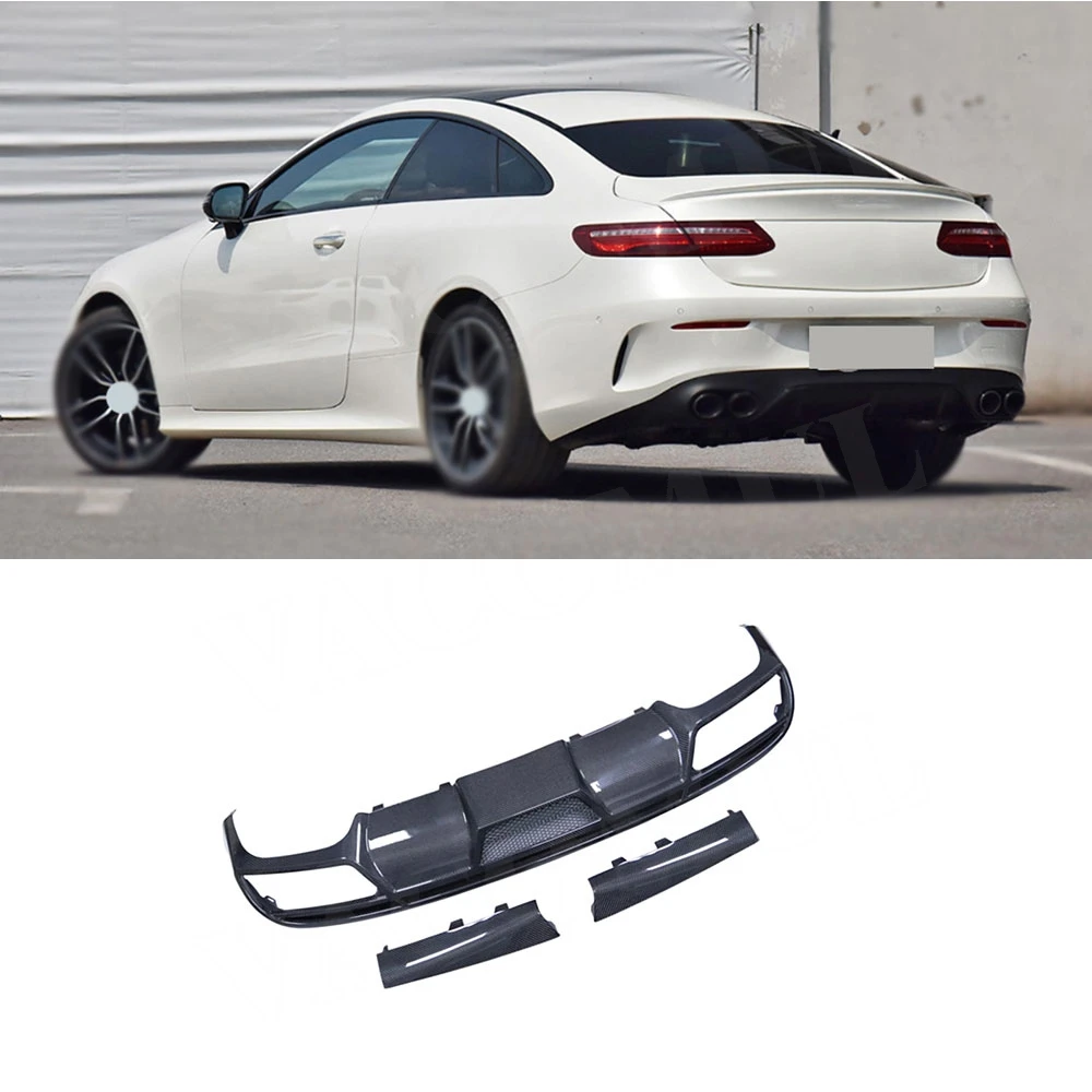 

VACOMUL Carbon Fiber Rear Lip Diffuser Spoiler Splitters Bumper Guard For Mercedes Benz E-Class C238 E53 E63 AMG 2017-2022 FRP