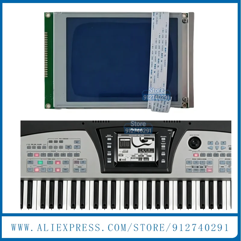 

Compatible New 5.7 Inch LCD Screen For Roland E50 E60 VA3 VA7 VA76 LCD Display Screen Replacement