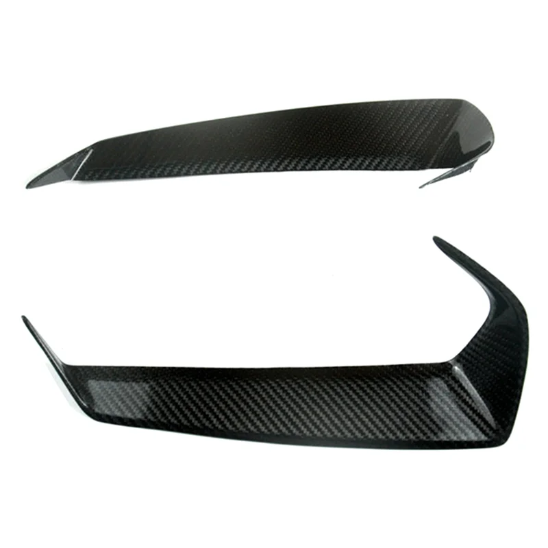 

Car Real Carbon Fiber Front Head Light Lamp Eyebrow Frame Cover for Nissan GTR R35 2008-2016
