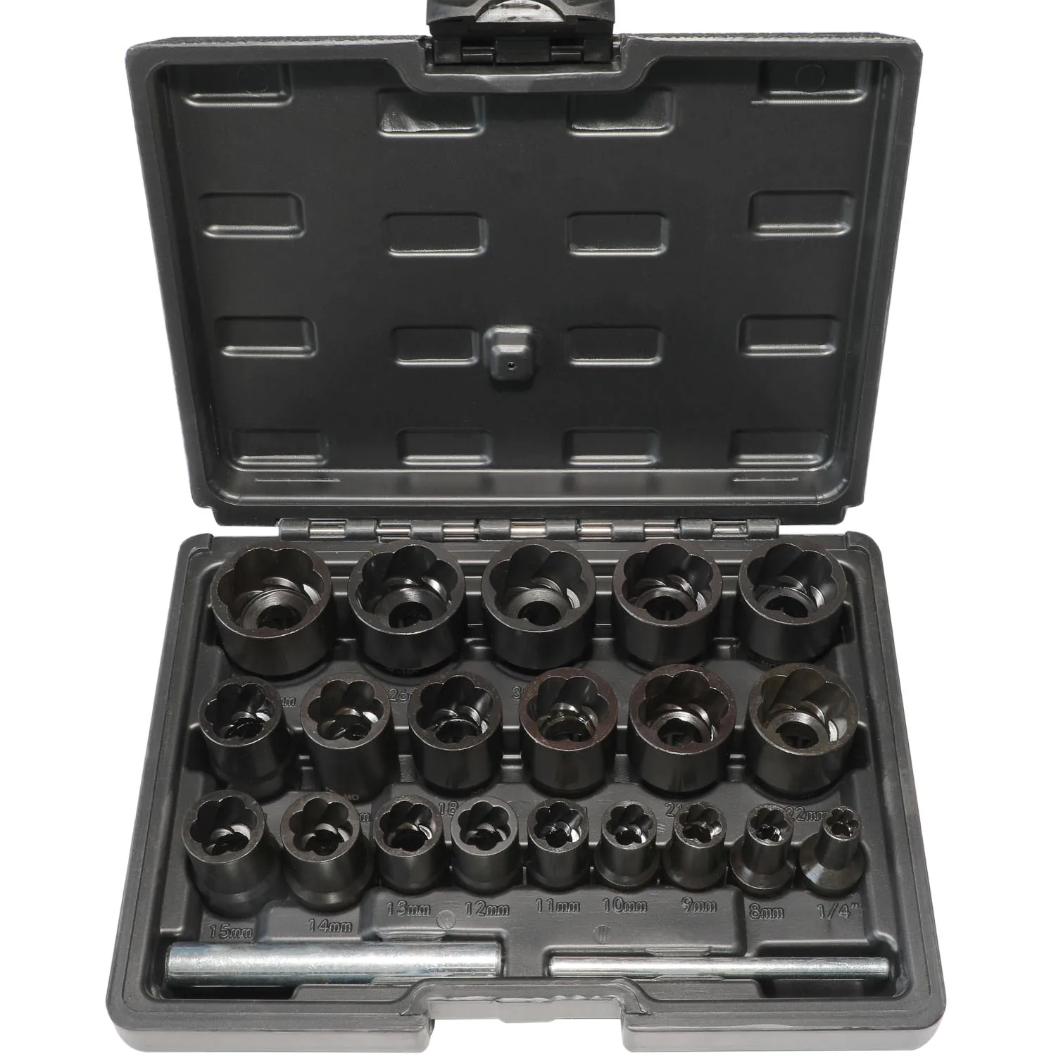 2023 Newest Bestseller Car Tools 22 Pieces in 1 Anti-tooth Sockets Set