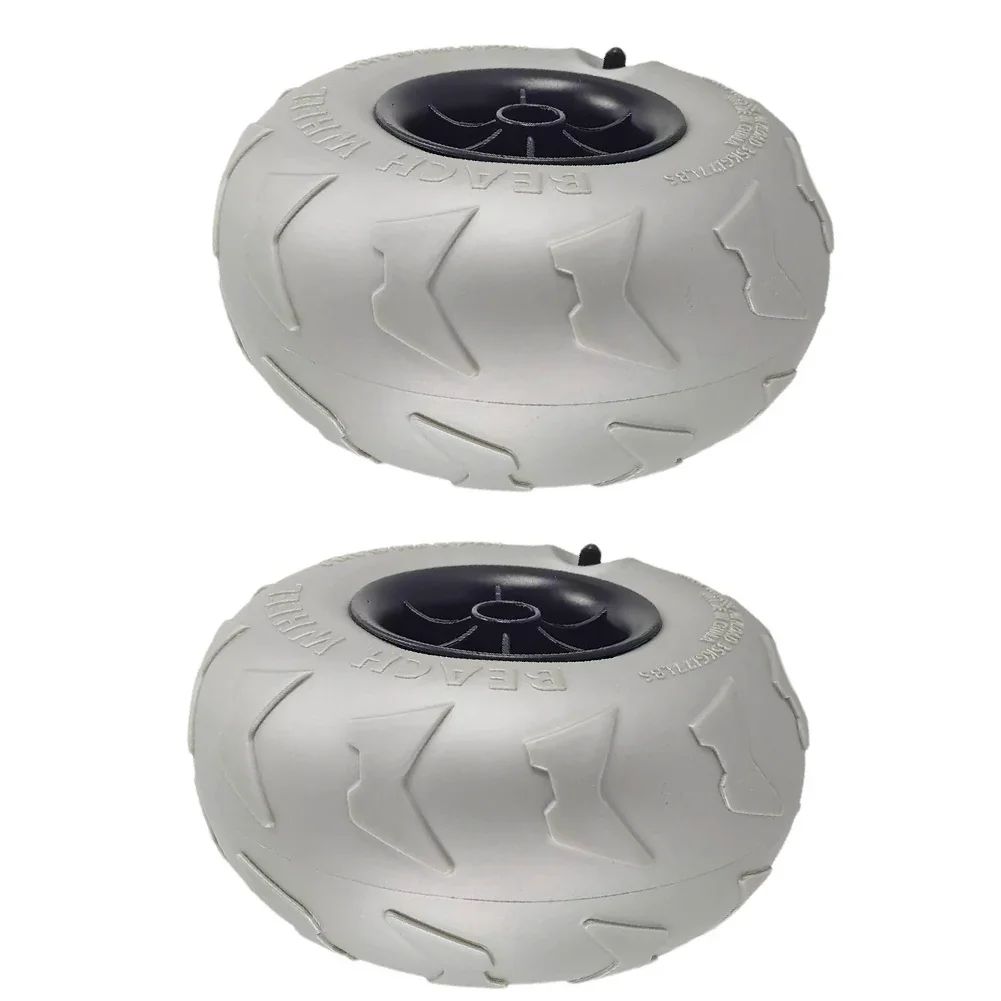 

Beach Outdoor Activities Balloon Kayaking Tires Camping Carts Wheels Diameter 205mm Sinking Prevention Feature