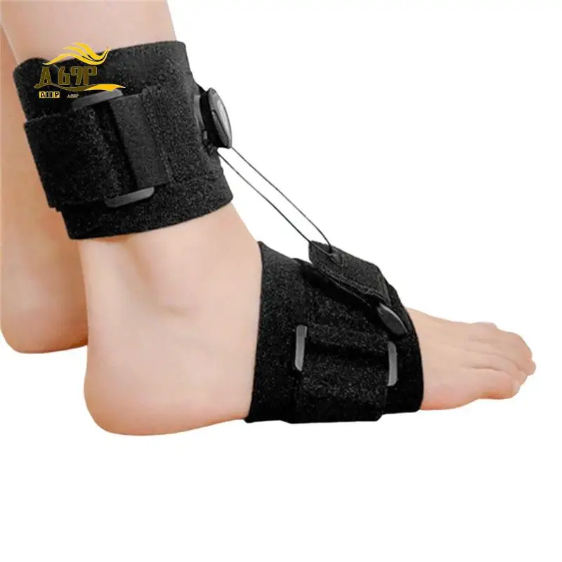 A69P-AFO Drop Foot Brace With Reel-Adjust Dorsiflexion Drop Foot Support Lifting Up Foot Drop Brace For Walking With Shoes