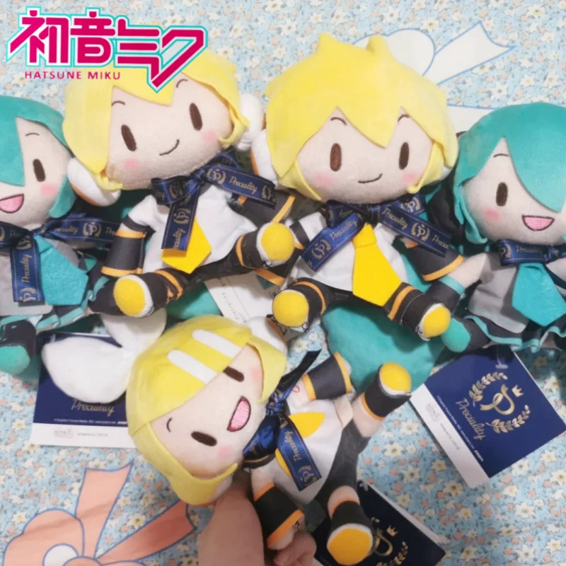 本物の在庫ありセガ-vocaloid-初音ミク-メイコ-レン-フフ-ぬいぐるみ漫画グッズ装飾品かわいいアニメギフトおもちゃ