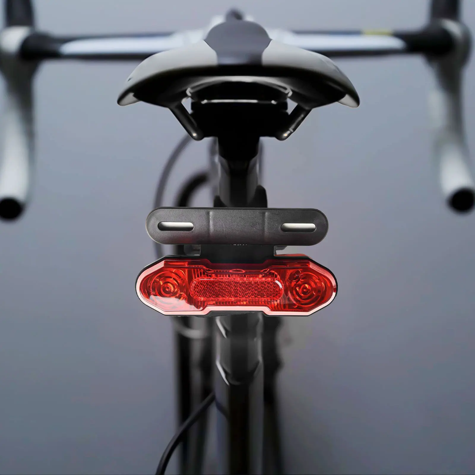 48V/60V E-bikes Rear Light Bicycle Hanging Safety Caution Tail Lamps ABS 180 Degrees Beam Angle Nightlight For Cycling Accessory