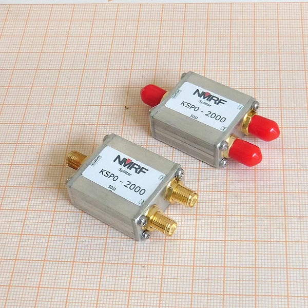 2-2.4GHz Wilkinson One-Two Power Splitter 2 Power Splitter/Combiner, SMA Interface