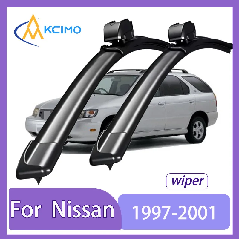 

For Nissan Rnessa N30 1997-2001 Altra (electric) Front Windshield Wiper Blades 2pcs Slient Rain Windscreen Window Accessories