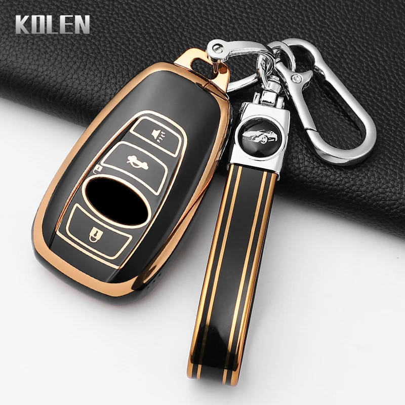 Mode TPU Auto Schlüssel Fall Abdeckung Für Subaru Brz Wrx Xv Ascent Forester Outback Impreza Legacy Geschützt Schlüsselbund Shell Zubehör