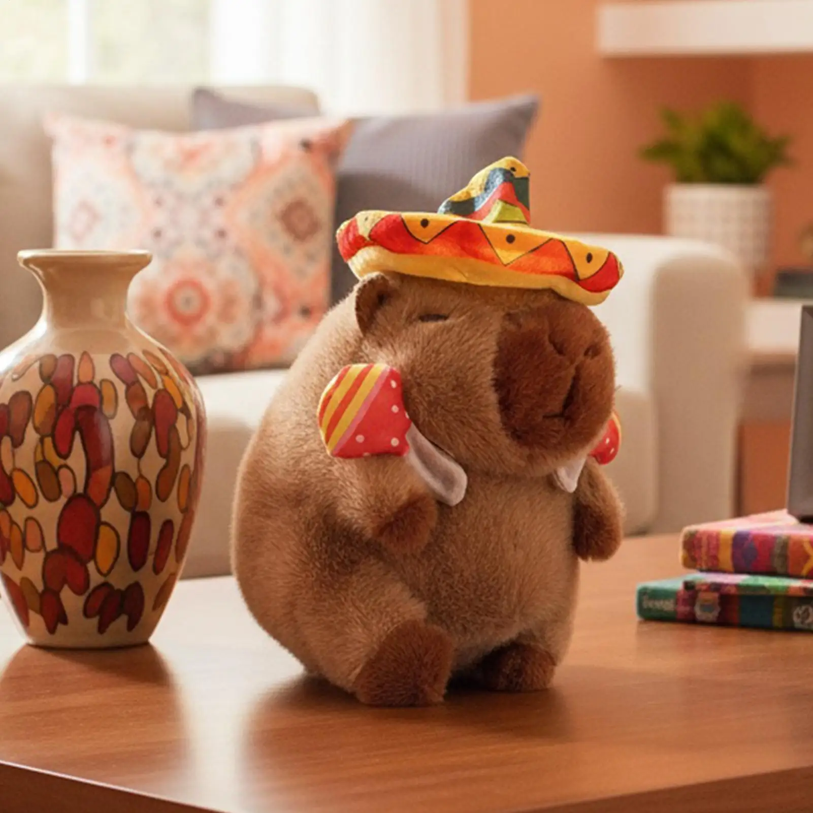 カピバラの話すおもちゃ 電動インタラクティブぬいぐるみ 電子ぬいぐるみ 男の子 女の子 保育園 誕生日 ホリデー用