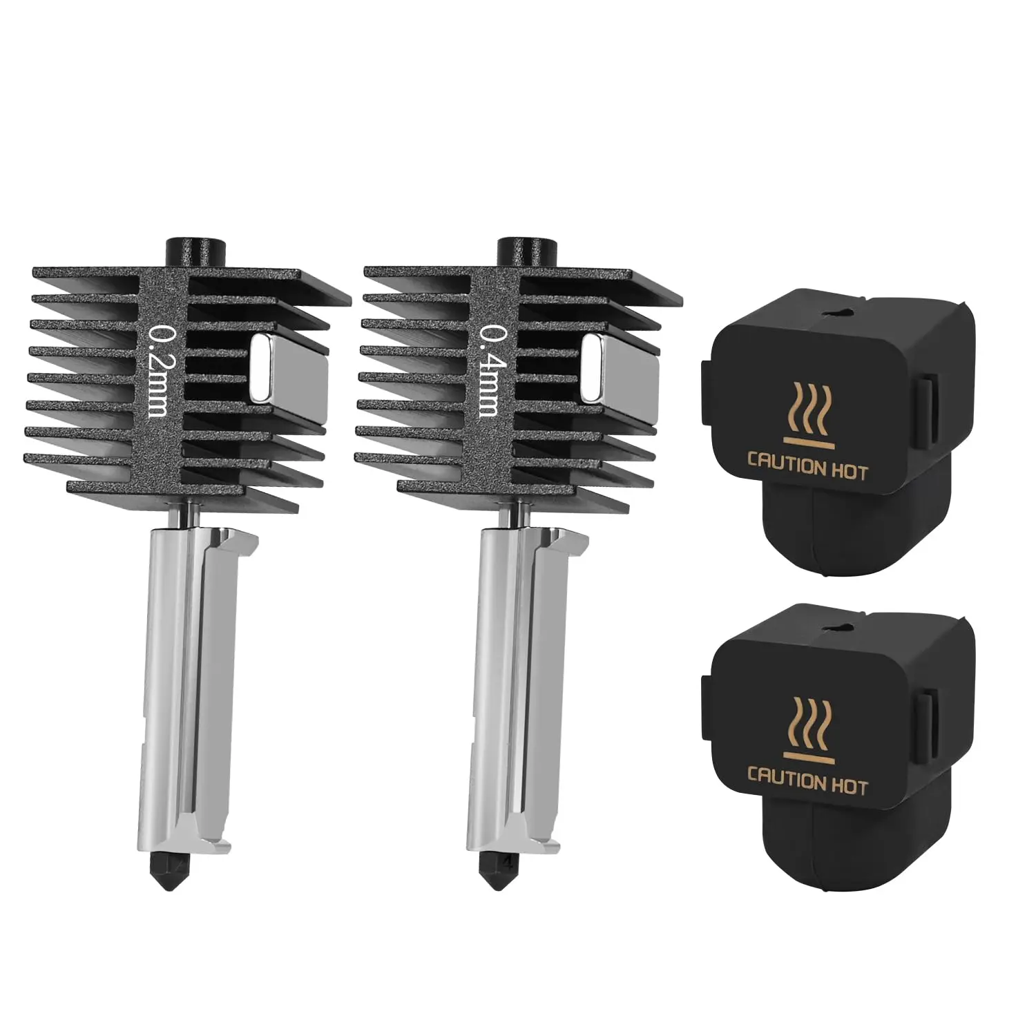 

Hotend Kit For Bambu Lab A1/A1 Mini Fast Speed Hot End Assembly 0.2/0.4/0.6/0.8mm Hardened steel Nozzle 3D Printer Part