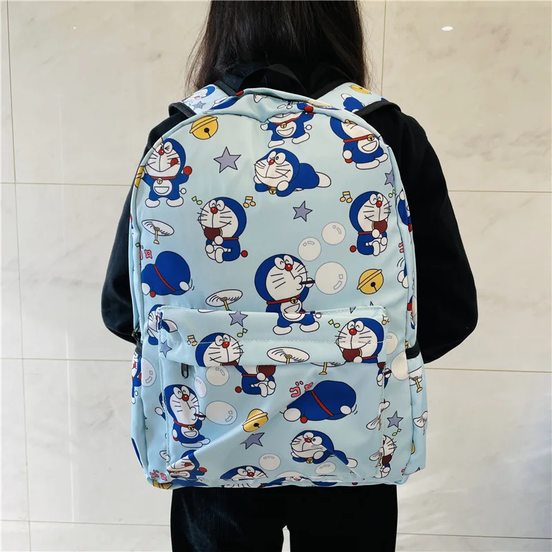 

New Jingle Cat Robot Cat Doraemon Kids Girls Boys Cartoon Cute Backpack Backpack Student Schoolbag