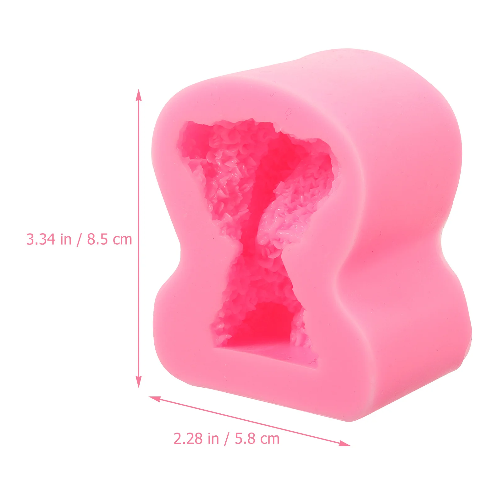 

Bear Shape Silicone Molds Cake Decorating Tools Baking Mold Dessert Chocolate Fondant Mold (Pink, Ramdom Style)