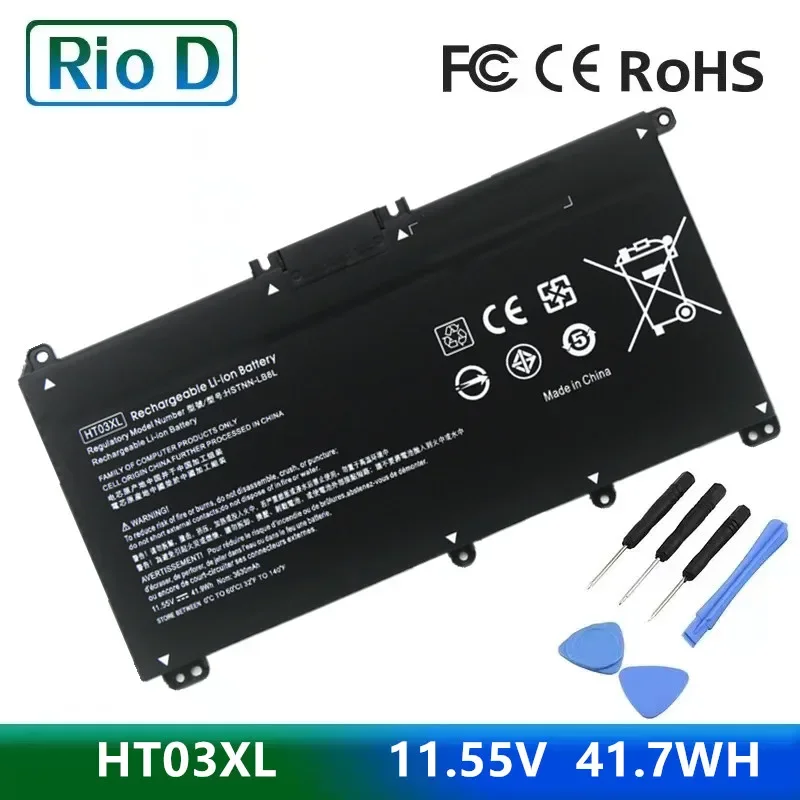 New HT03XL Battery For Pavilion HP 14-CE0025TU 14-CE0034TX 15-CS0037T 250 255 G7 HSTNN-LB8L L11421-421 HSTNN-LB8M/DB8R