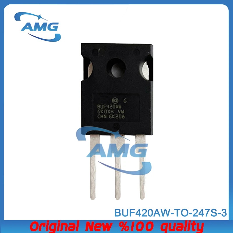 10pcs  BUF420AW through-hole TO-247 450V 30A high-voltage fast-switching transistor