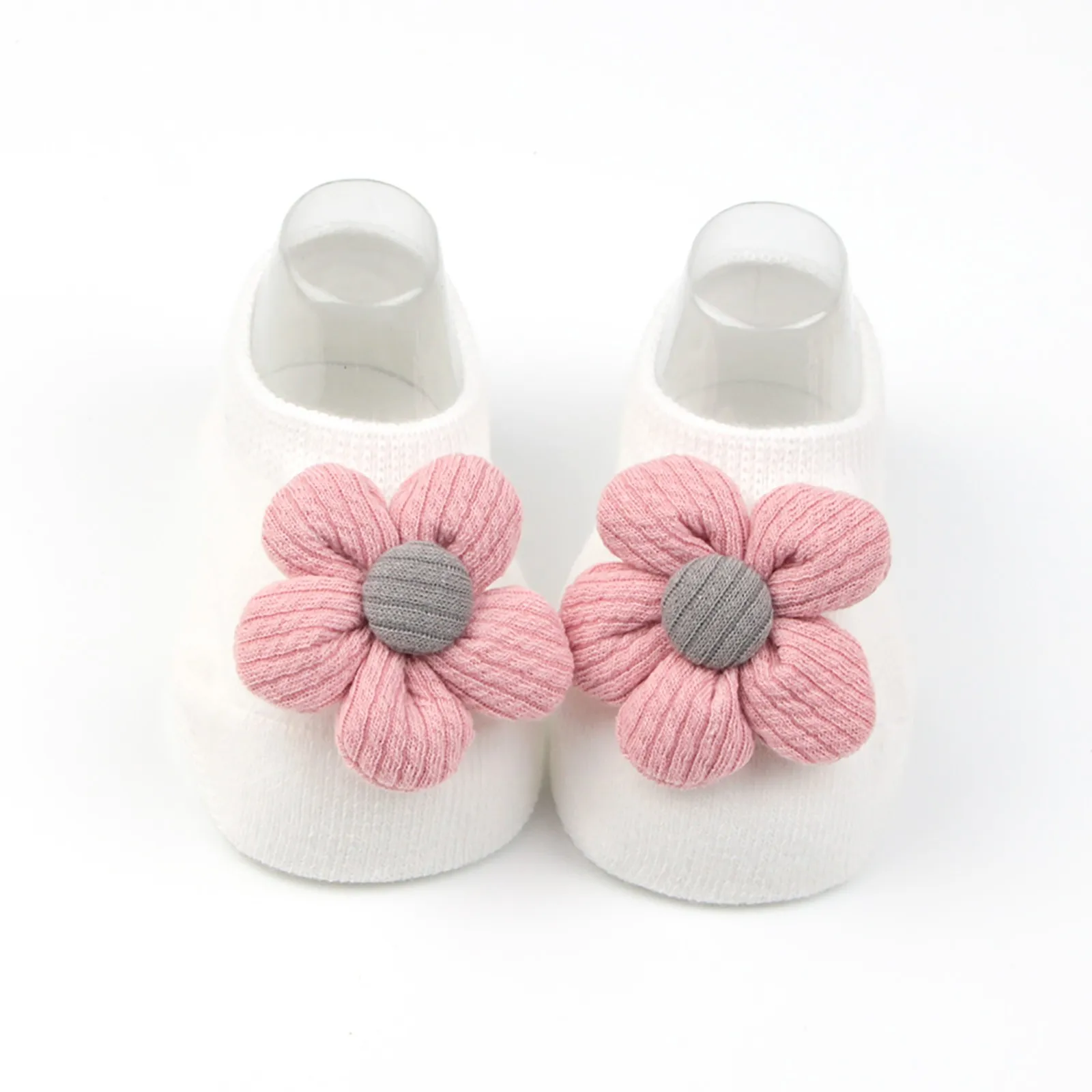 2022 Toddler Newborn Baby Crawling Shoes Booties Boy Girl Slippers Prewalker Trainers Winter Flower First Walker Baby Stuff