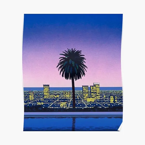 Hiroshi Nagai Vaporwave  Poster Funny Decor Decoration Print Picture Vintage Art Painting Room Home Wall Modern Mural No Frame