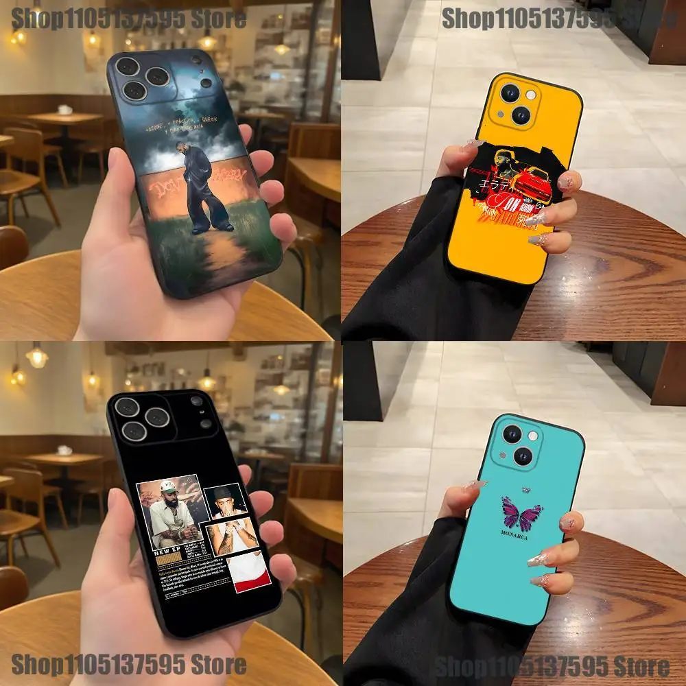 

E-Eladio C-Carrion DON KBRN Cool Phone Case For iPhone 17,16,15,14,13,12,11,Pro,XS,Max,XR,Plus,E,SE4,Mini Black Soft Cover