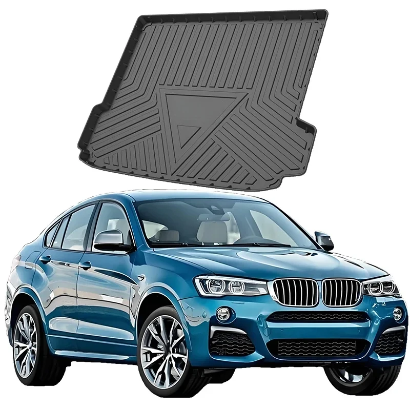 Upgrade TPE Car Rear Trunk Mats Storage Pads Cargo Tray Dustproof Waterproof Protecion Cushion For BMW X4 F26 2014-2016