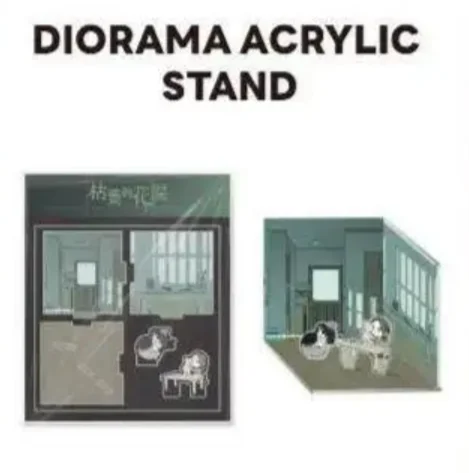 

Tears on withered flowers aacrylic stand keyring Taiwan goods official original pre sale